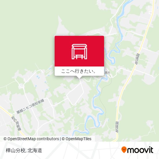 樺山分校地図
