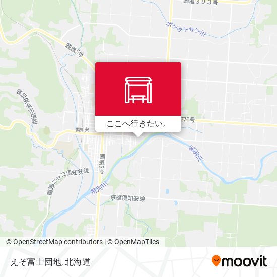 えぞ富士団地地図