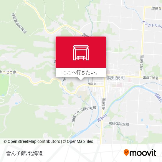 雪ん子館地図