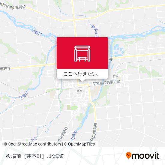 役場前［芽室町］地図
