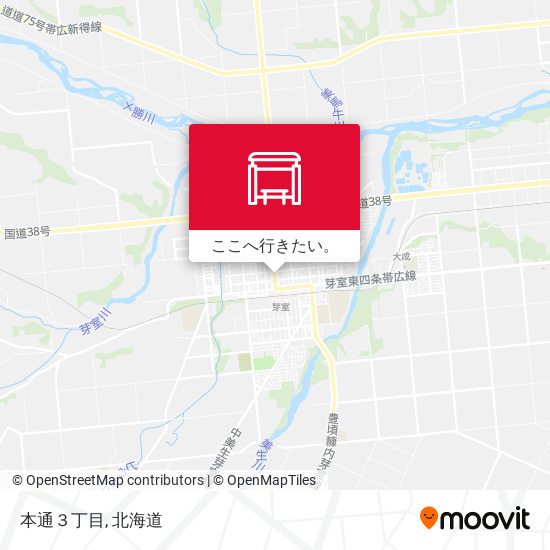 本通３丁目地図