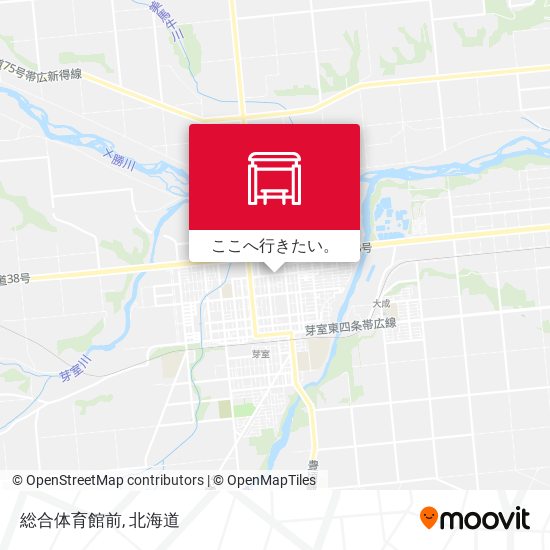 総合体育館前地図