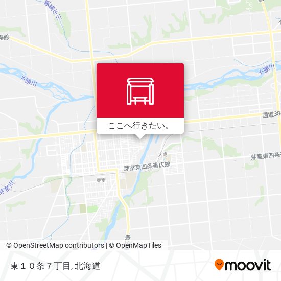 東１０条７丁目地図