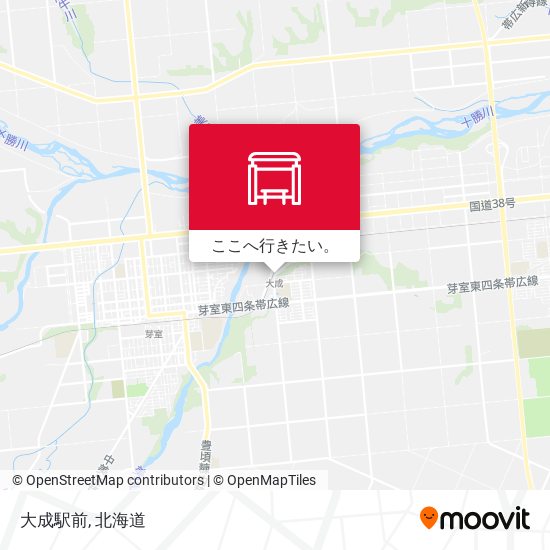 大成駅前地図
