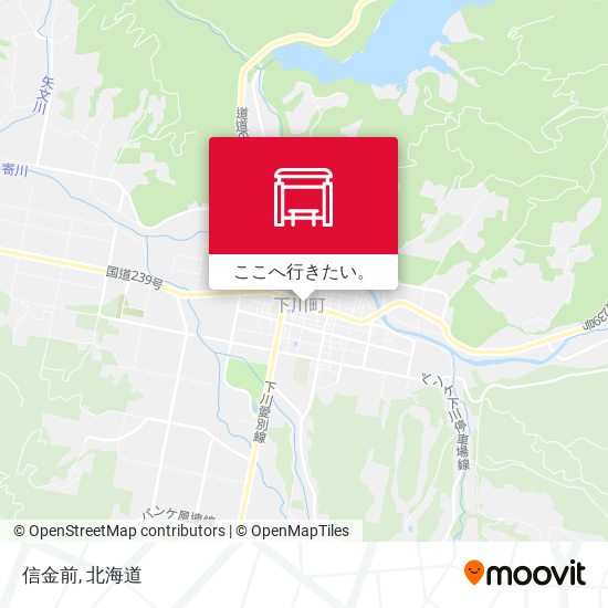 信金前地図