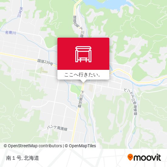 南１号地図