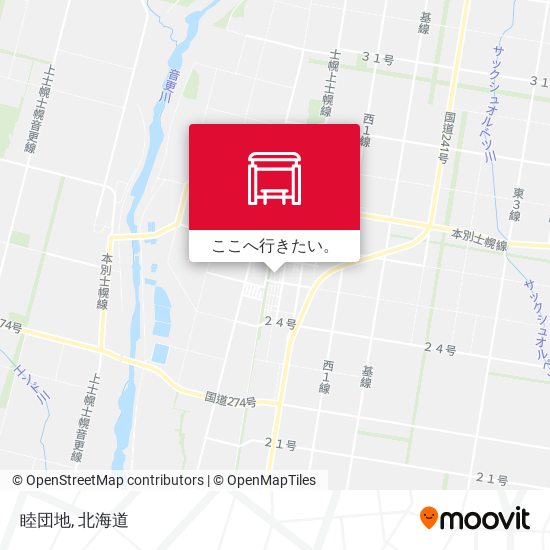 睦団地地図