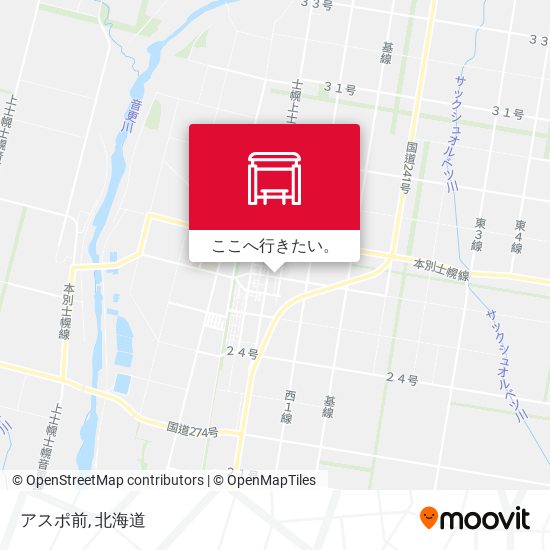 アスポ前地図