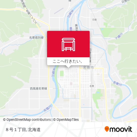 ８号１丁目地図