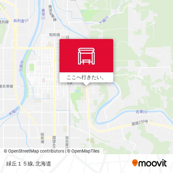 緑丘１５線地図