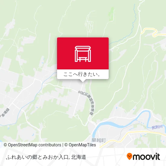 ふれあいの郷とみおか入口地図