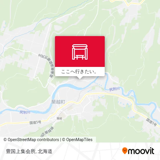 豊国上集会所地図