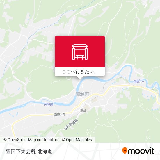 豊国下集会所地図
