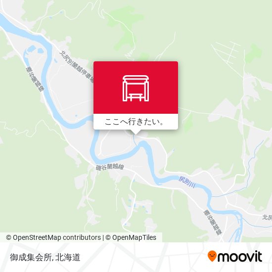 御成集会所地図