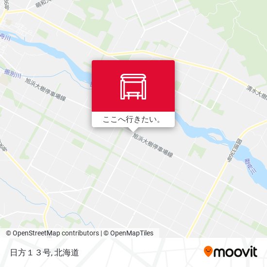 日方１３号地図
