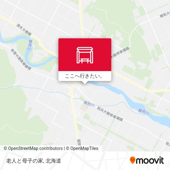 老人と母子の家地図