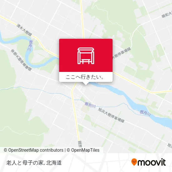 老人と母子の家地図