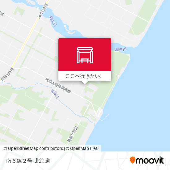 南６線２号地図