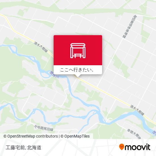 工藤宅前地図