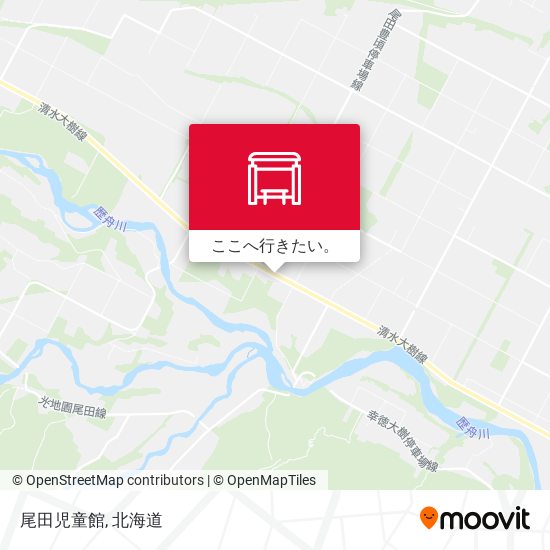 尾田児童館地図