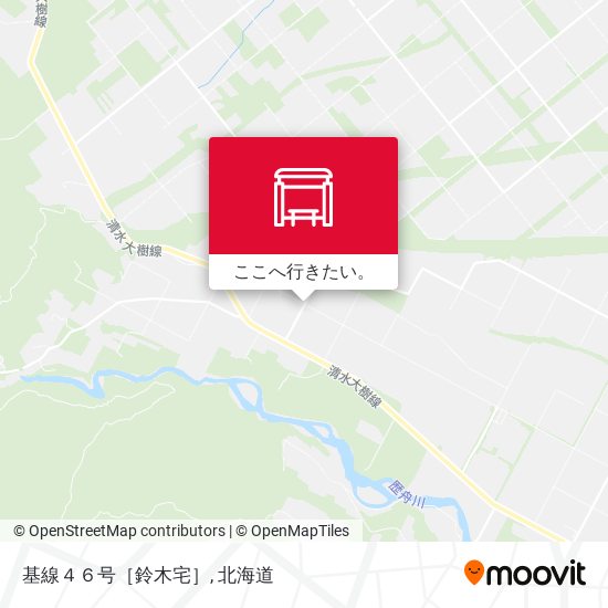 基線４６号［鈴木宅］地図