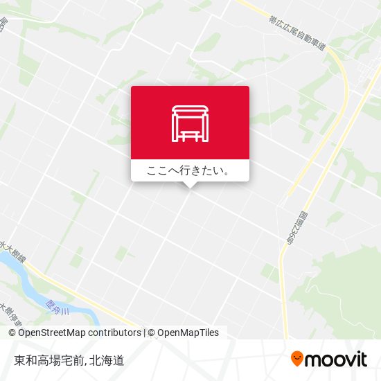 東和高場宅前地図