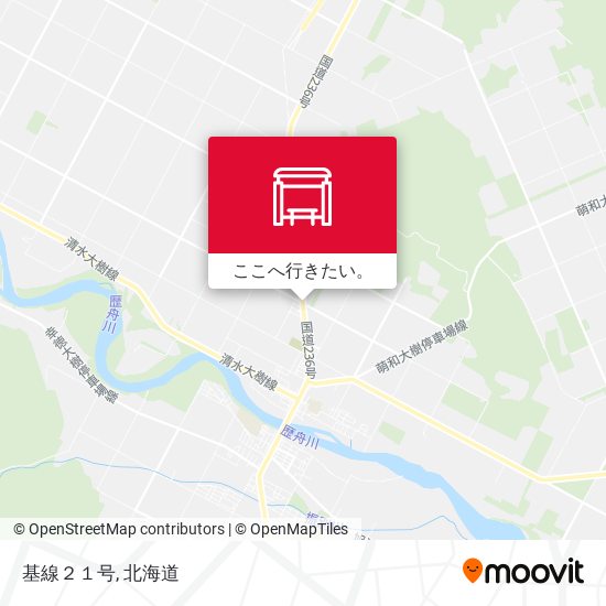基線２１号地図