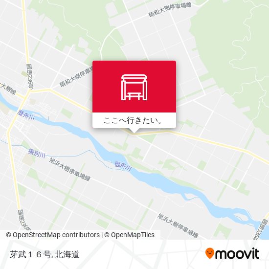 芽武１６号地図