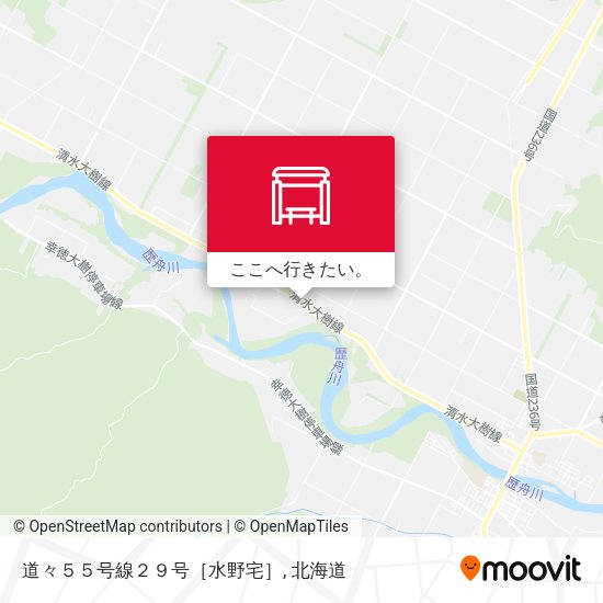 道々５５号線２９号［水野宅］地図