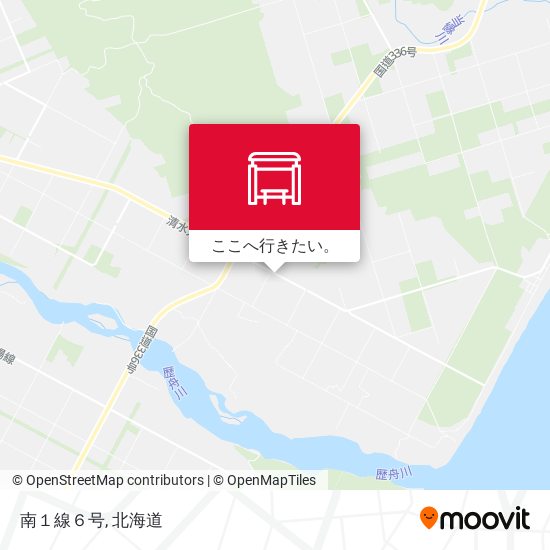 南１線６号地図