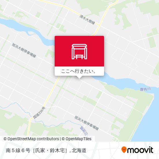 南５線６号［氏家・鈴木宅］地図