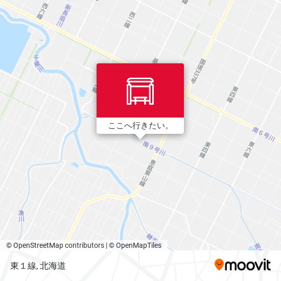 東１線地図