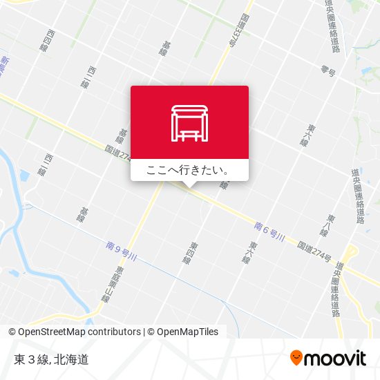 東３線地図