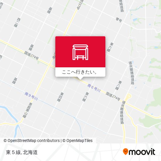 東５線地図