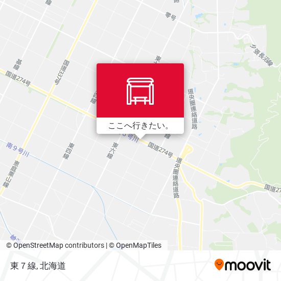東７線地図