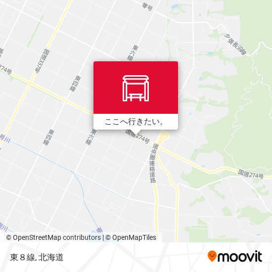 東８線地図