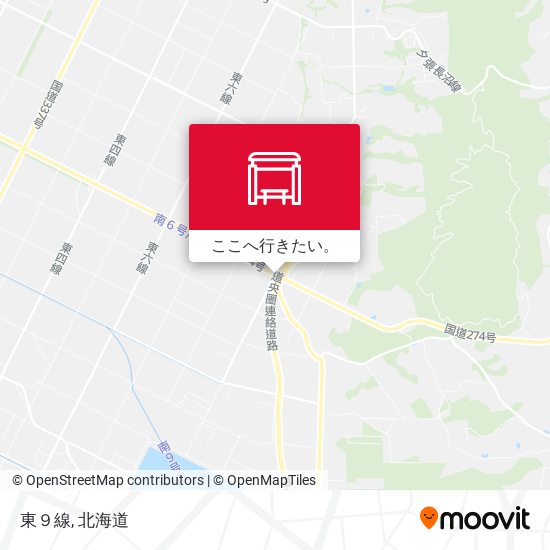 東９線地図