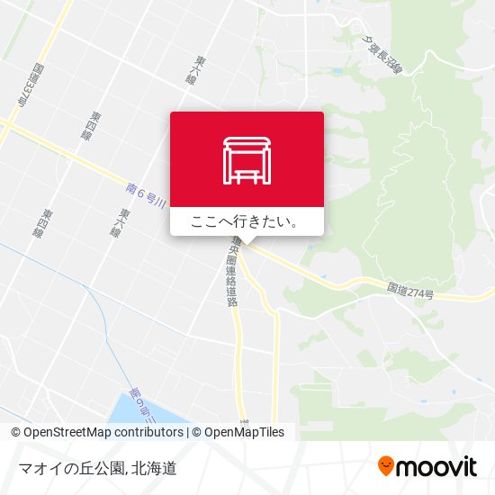 マオイの丘公園地図