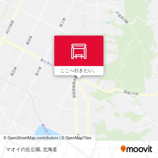 マオイの丘公園地図