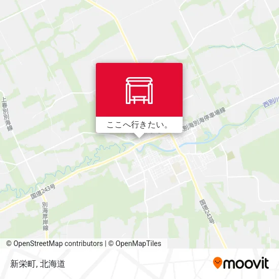 新栄町地図