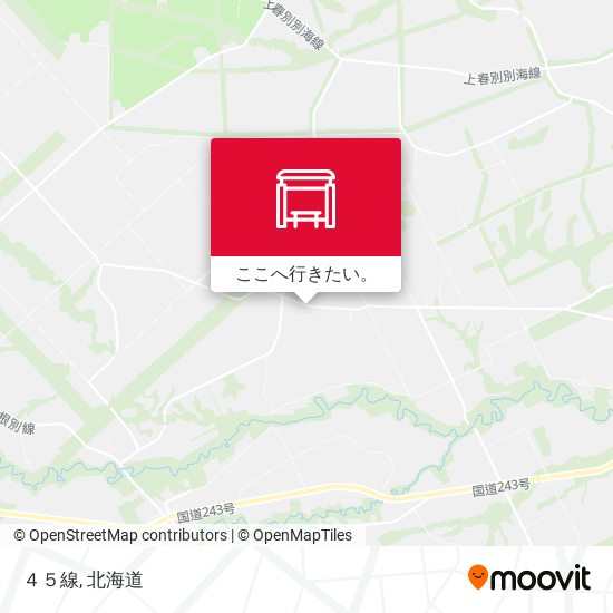 ４５線地図