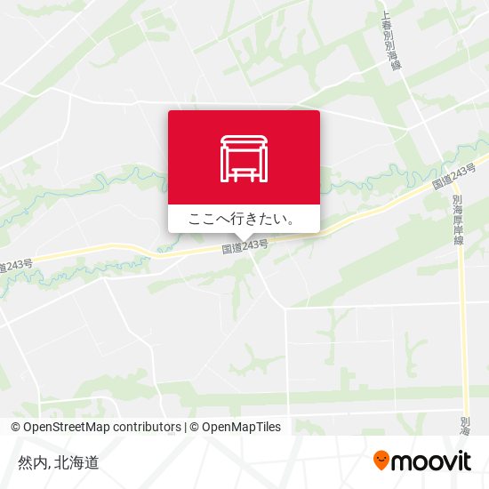 然内地図