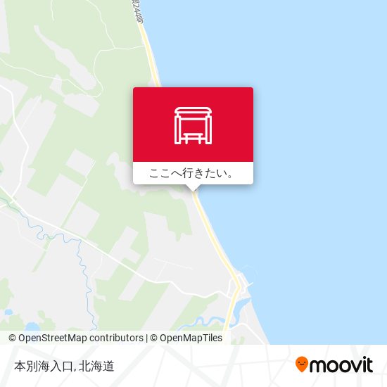 本別海入口地図