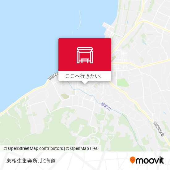 東相生集会所地図