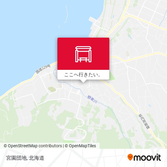 宮園団地地図