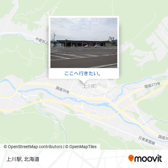 上川駅地図