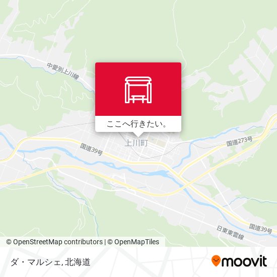 ダ・マルシェ地図