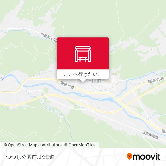 つつじ公園前地図
