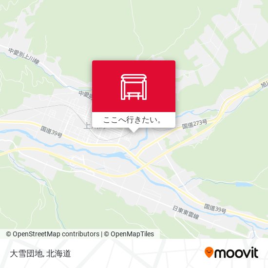 大雪団地地図