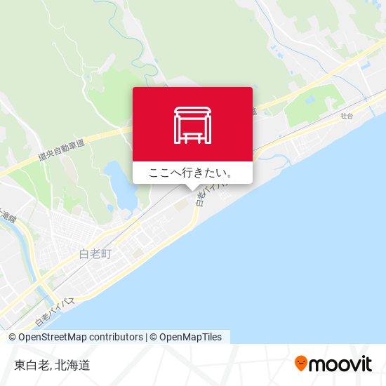 東白老地図